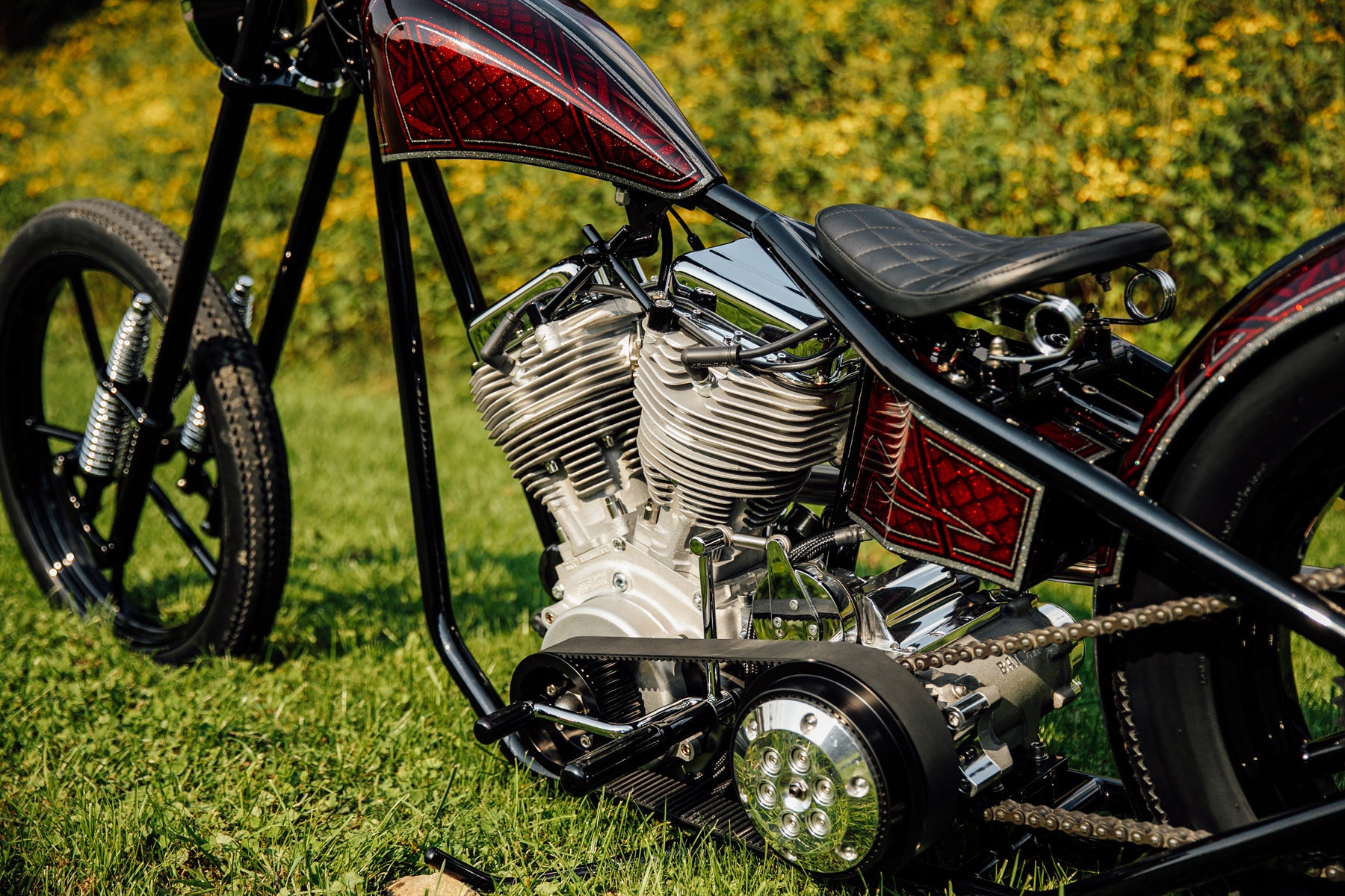 A Custom West Coast Chopper Built for Style -  Motors Blog