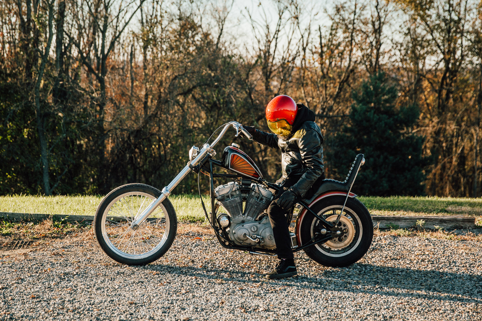 chopper harley davidson sportster