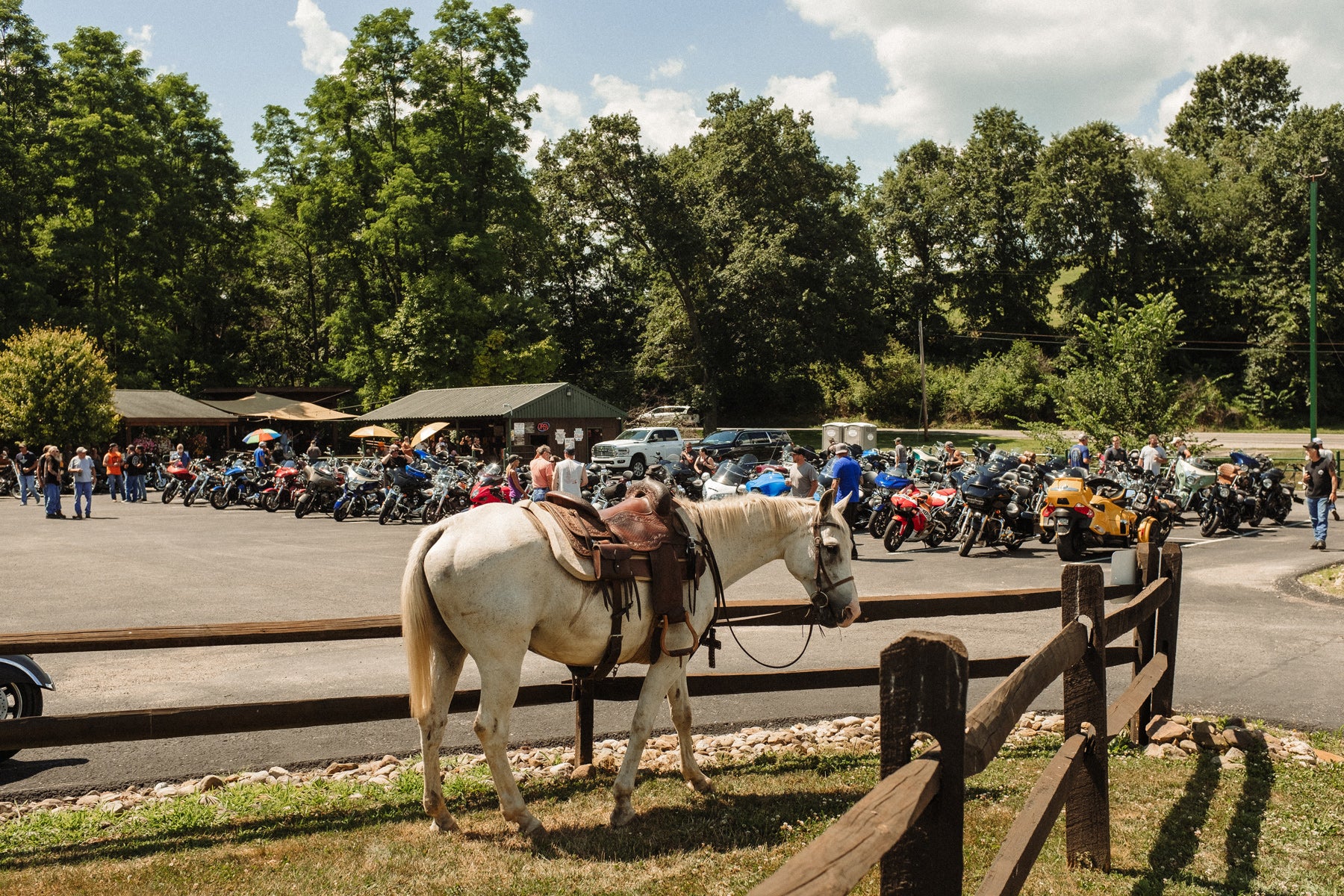 Pittsburgh Moto Summer RideOut motorcycle gathering event Bull Pen Avella PA