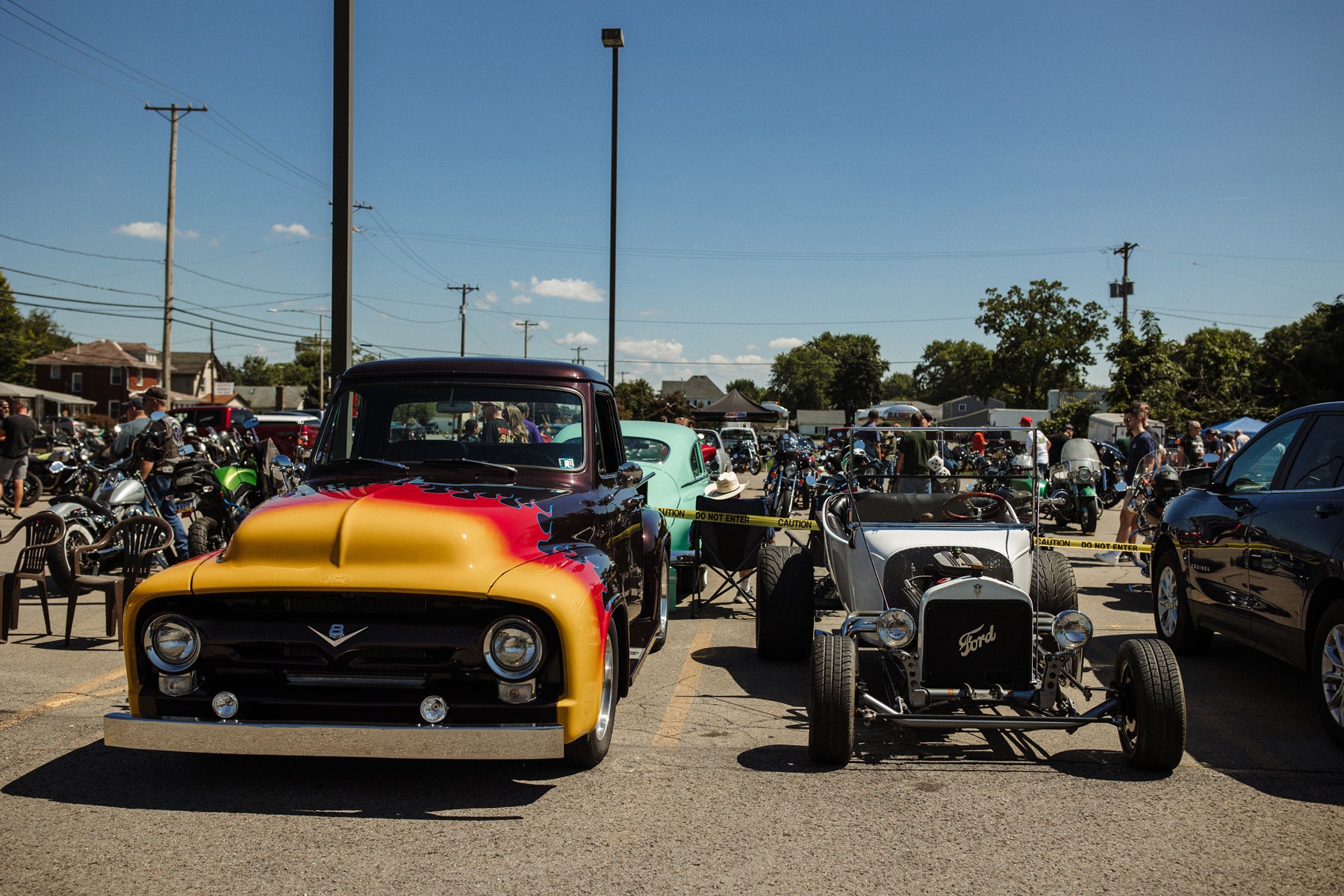 Steel City Mods vs Rockers Pittsburgh motorcycle event show Paradise Island