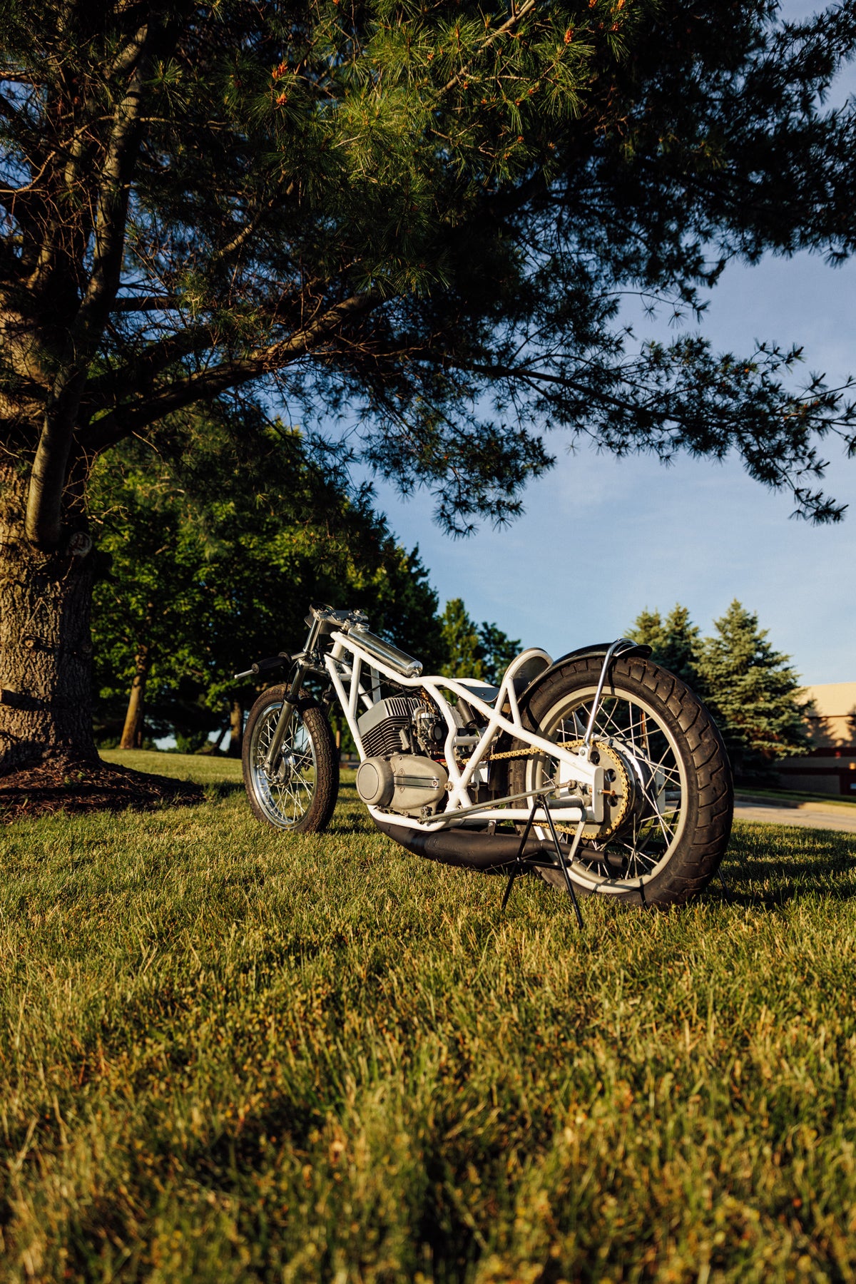 Yamaha RD250 Dragster motorcycle Pittsburgh Moto Pecharka Mazza