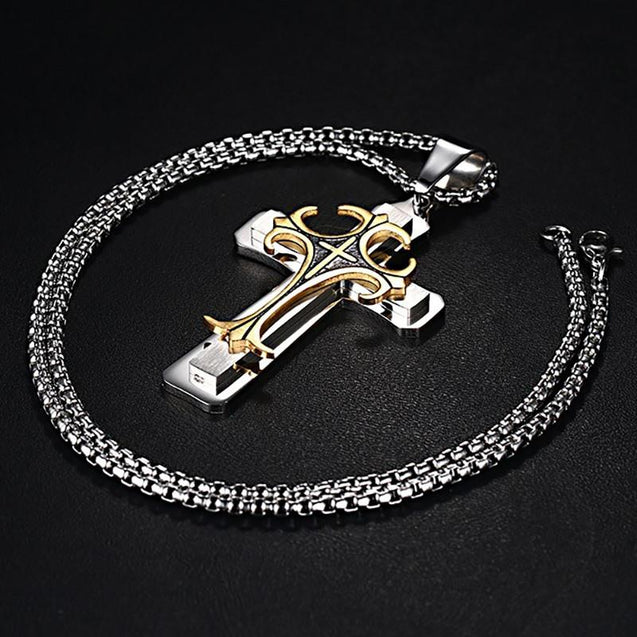 Cross Necklace For Men - Mr Peachy