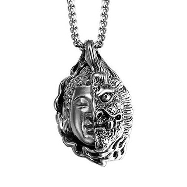 Devil Buddha Necklace - Mr Peachy