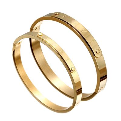 matching gold bracelets for couples