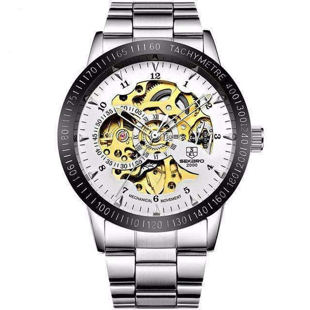 Mechanical Skeleton Men's Casual Watches [12 Variation] - Mr Peachy