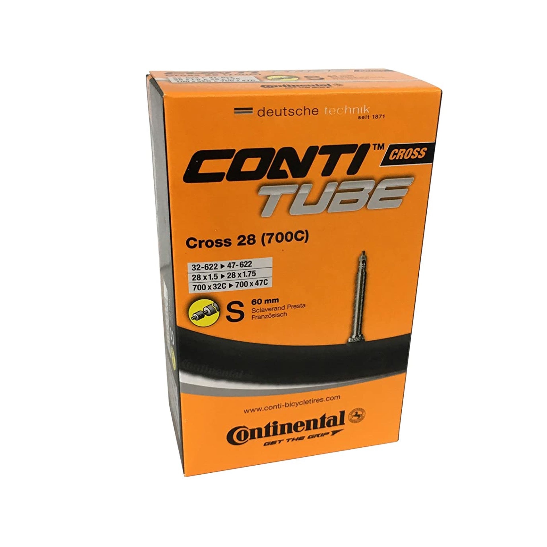 Continental Race Light Bicycle inner Tube | 700 x 20-25c - 60mm or