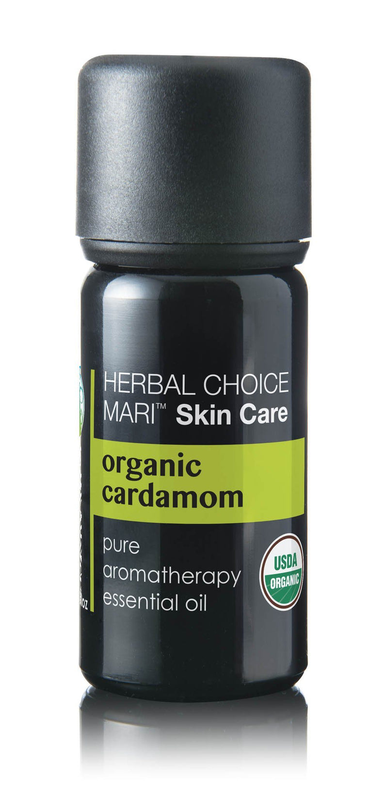 Herbal Choice Mari Organic Cardamom Essential Oil 0 3floz Glass