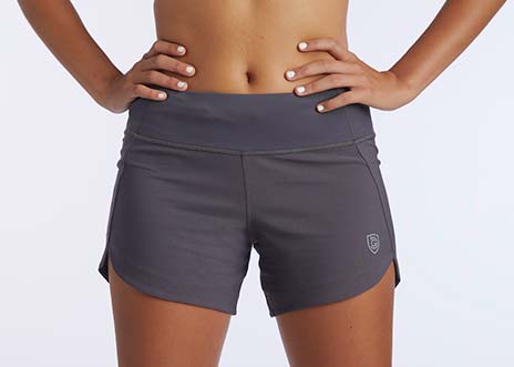 Triple V Women's Athletic Shorts With Pockets - Goal Five