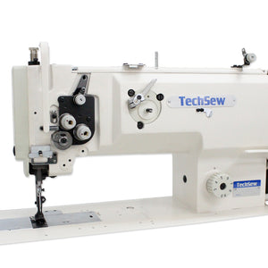 Techsew 860-2 Double Needle Post Bed Walking Foot Industrial Sewing Machine