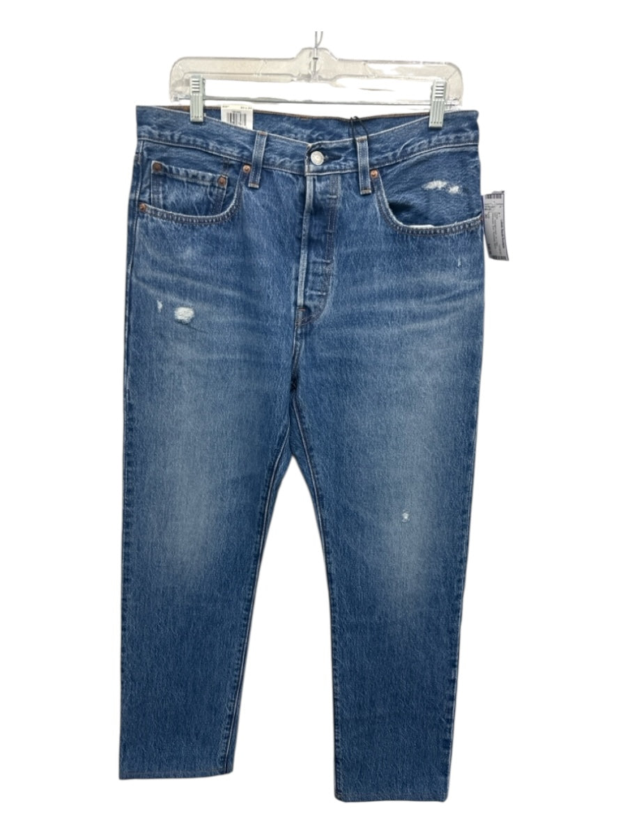 Levis NWT Size 30 med light wash Cotton Distressed Jean Men's Pants