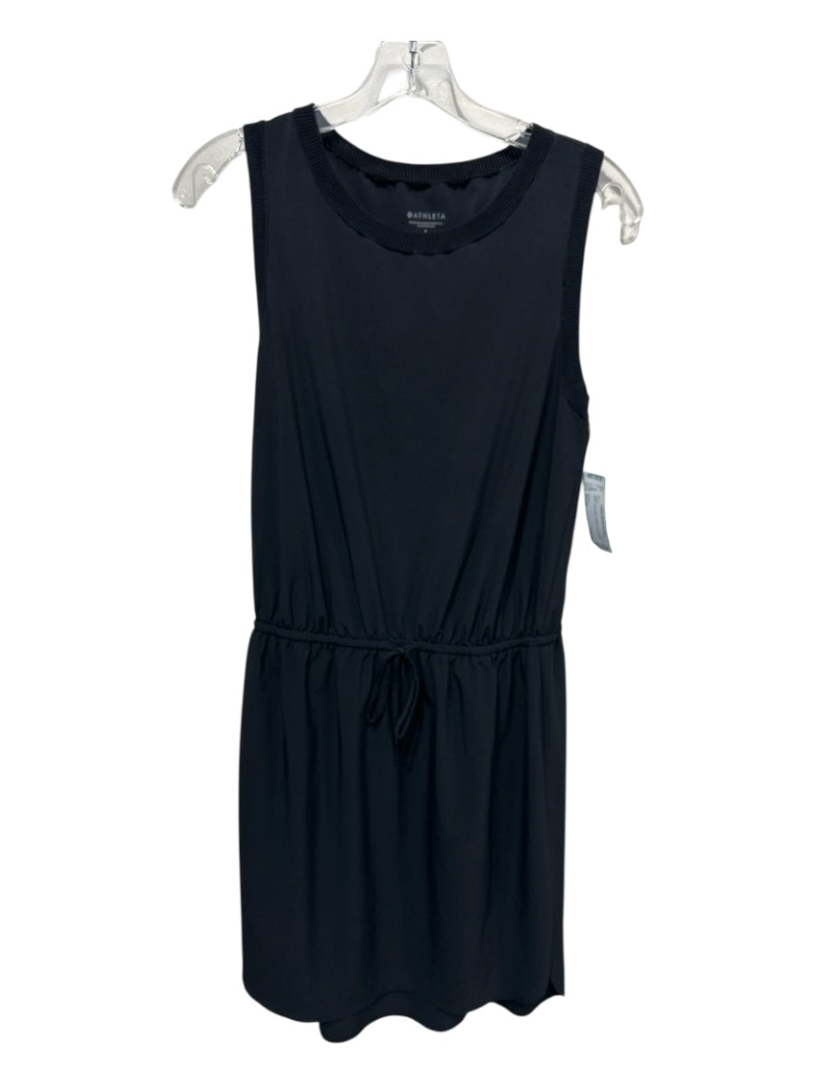 Athleta Size Small Black Sleeveless Athletic Dress