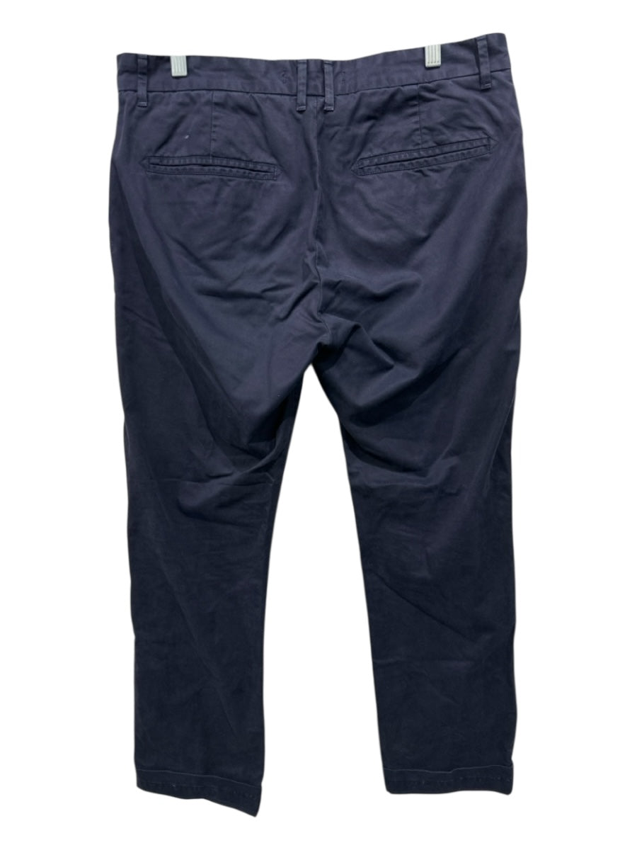 J Brand Size 34 Navy Cotton Blend Solid Khakis Men's Pants