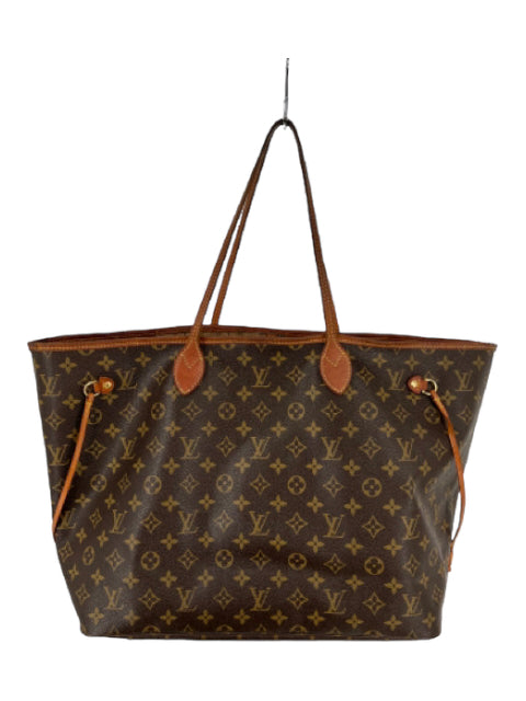 Louis Vuitton Black Leather Monogram Tote Bag — Labels Resale Boutique