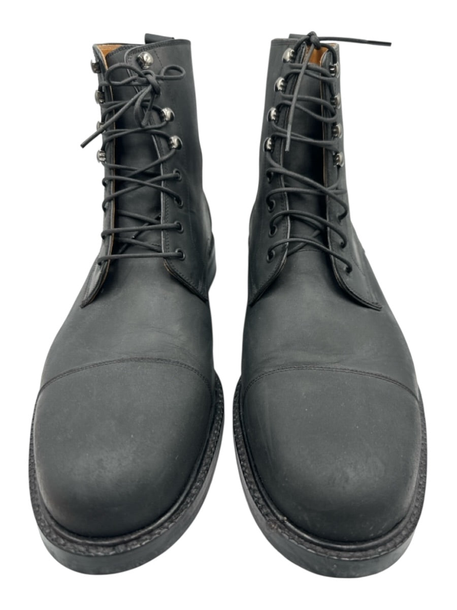 Beckett Simonon Shoe Size 11.5 AS IS Black High Top Men's Shoes color:Black Brand = Jonquil by Diane