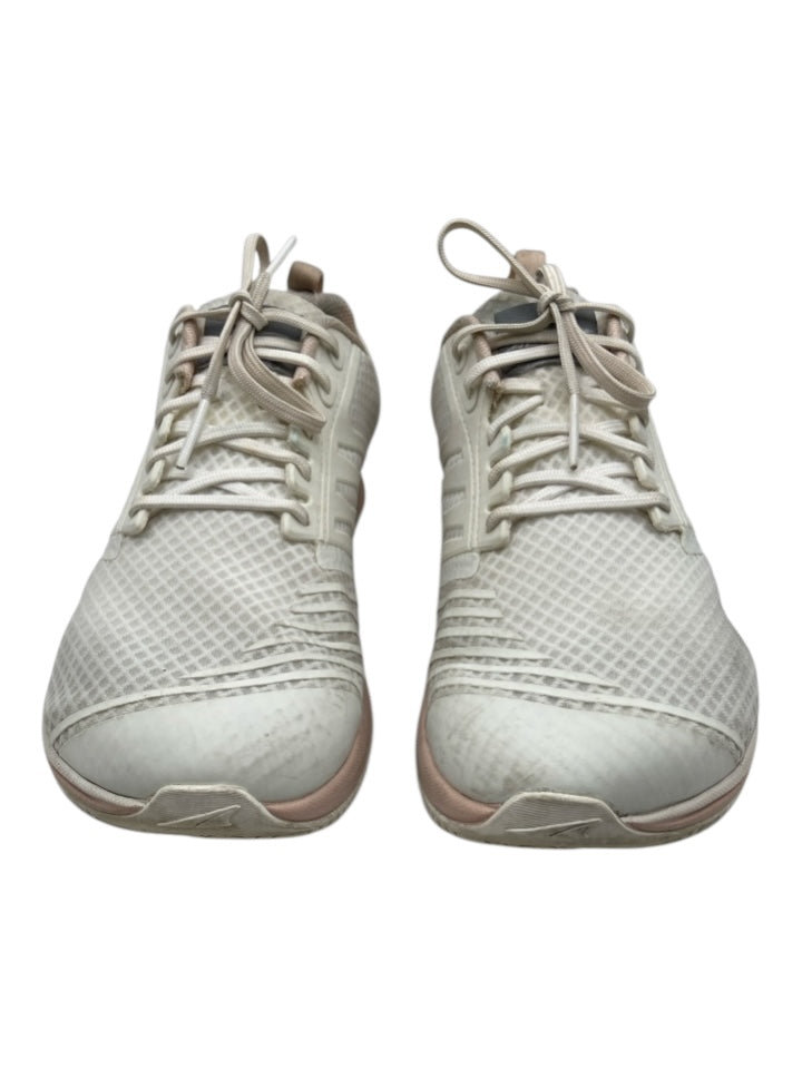 Altra Shoe Size 6.5 White & Blush Pink Synthetic Laces Sneakers