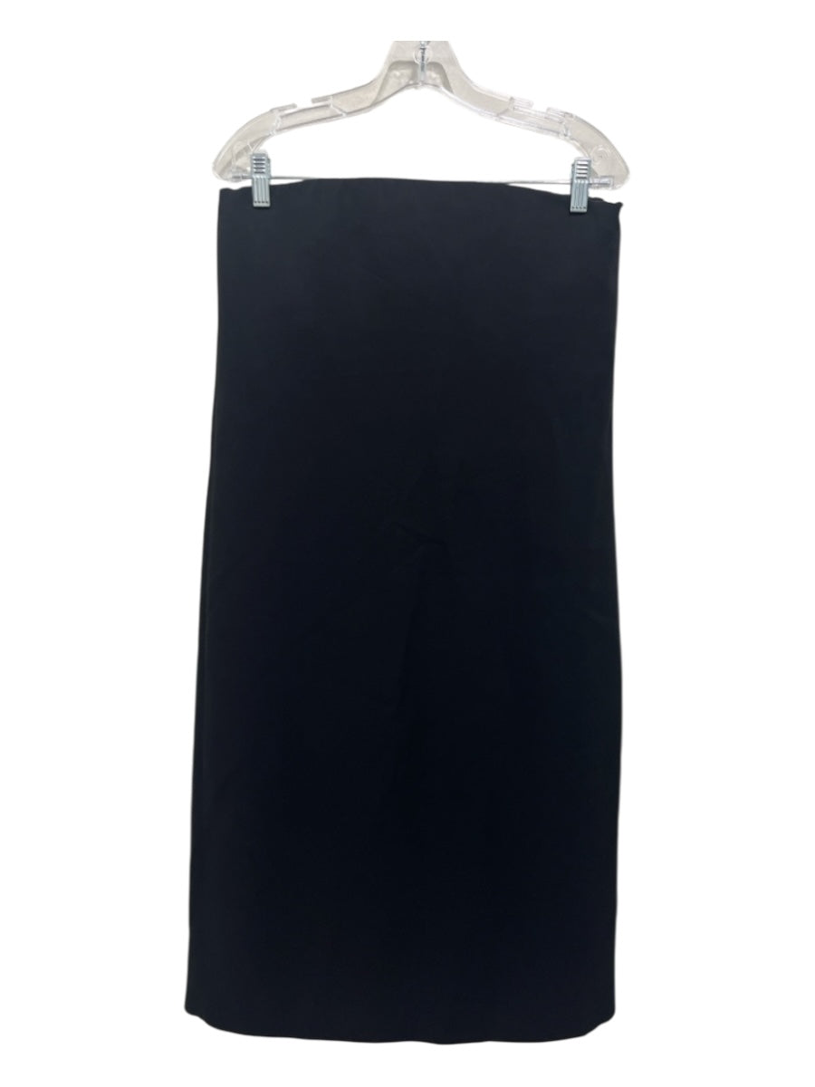 Tuckernuck Size S Black Synthetic Side Zip Strapless Dress