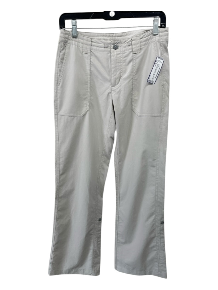 Patagonia Size 4 Gray Nylon & Polyester Mid Rise Zip & Button Convertible Pants