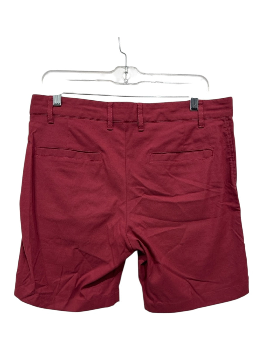 Outlier NYC Size 32 Red Nylon Zip Fly Men's Shorts