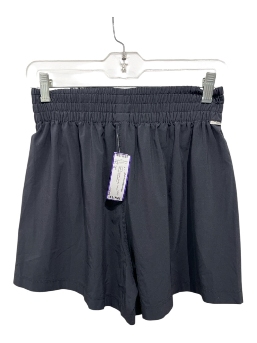 Vuori Size S Black Polyester Elastic Pockets Athleisure Shorts