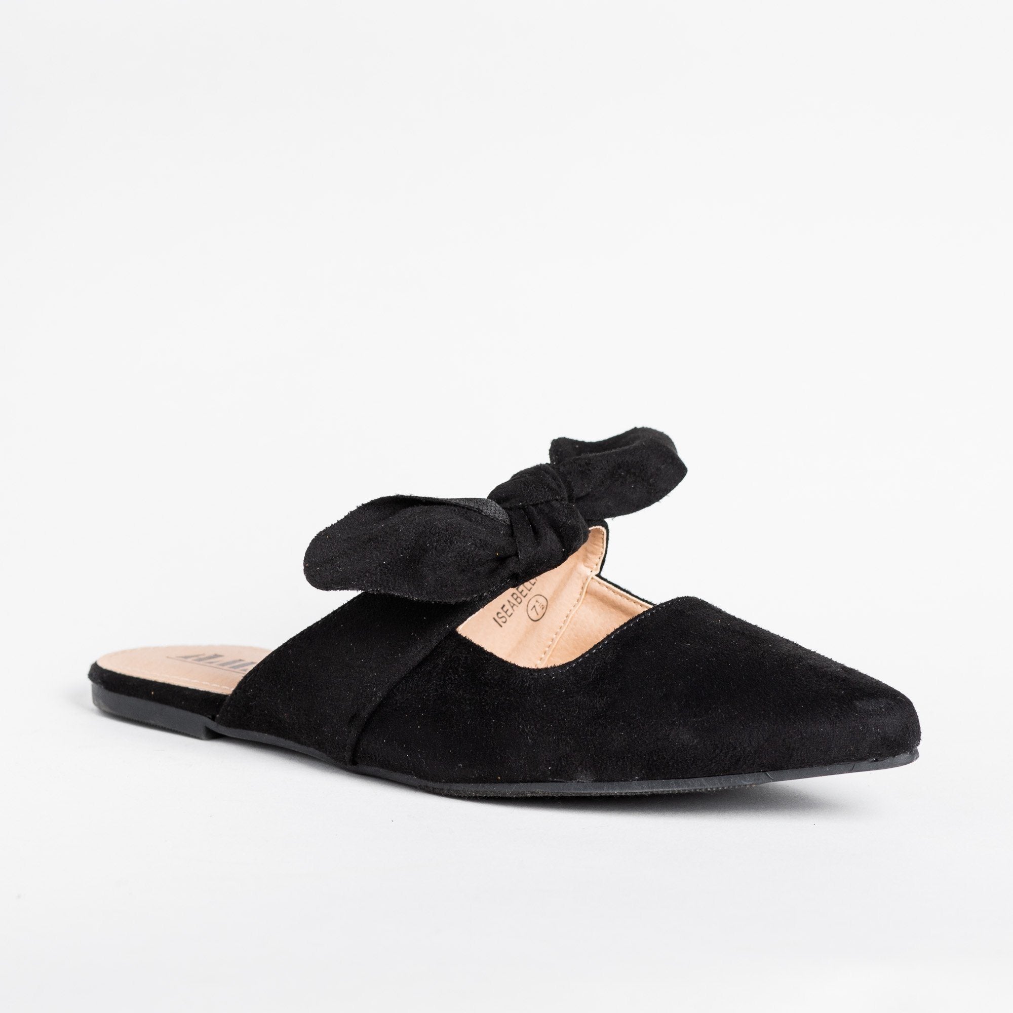 pointed slip on flats