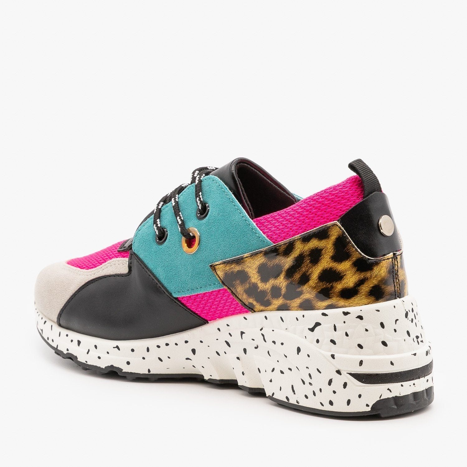 leopard running shoes