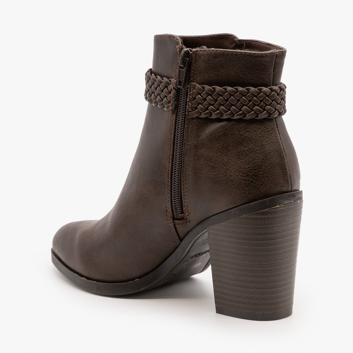 Beautiful Belted Ankle Booties - Bamboo 