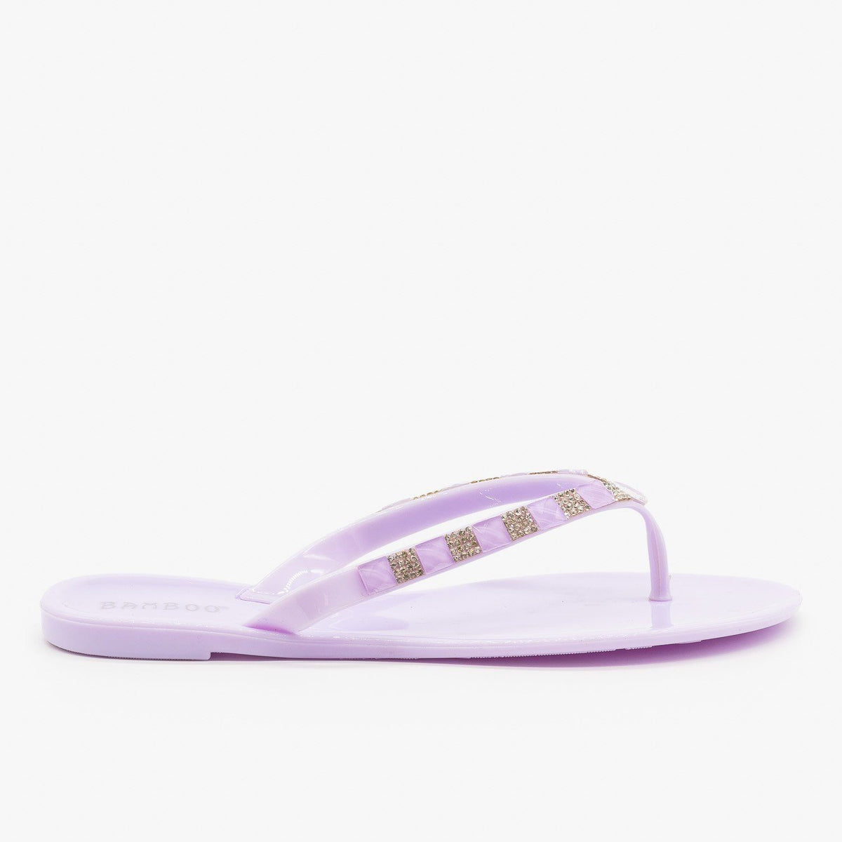 lilac flip flops