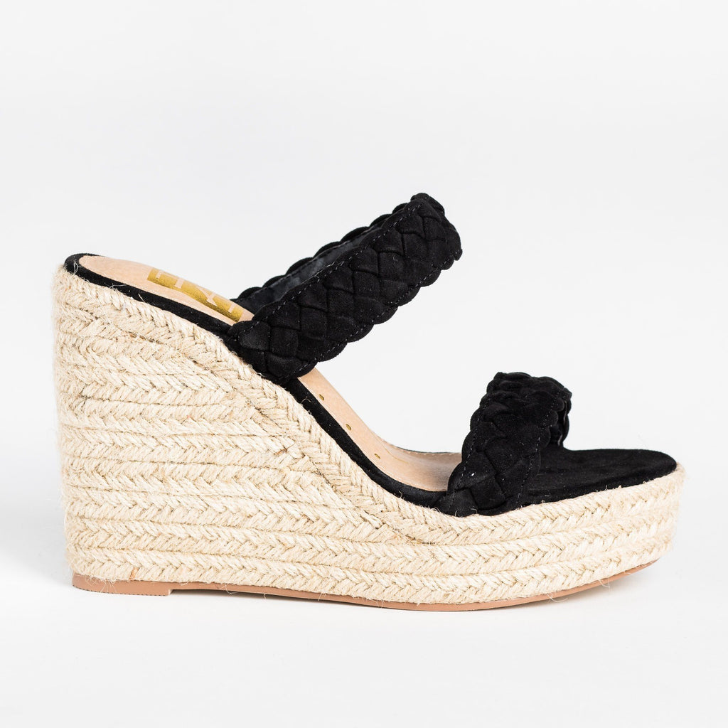 slip on espadrille wedge