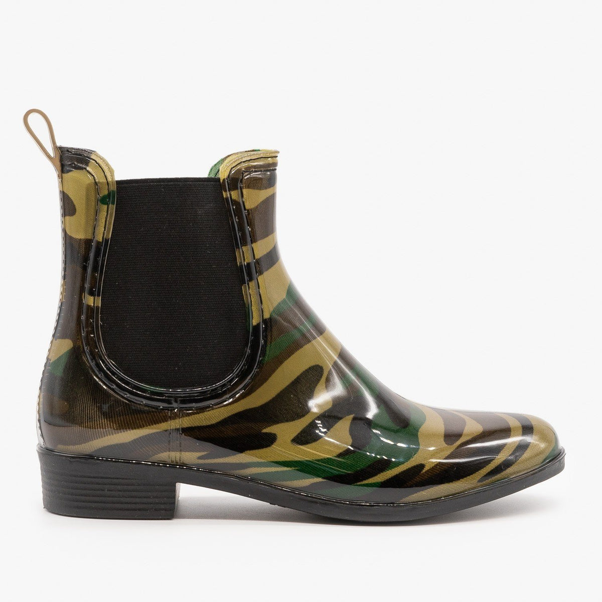 Camouflage Chelsea Rain Booties 