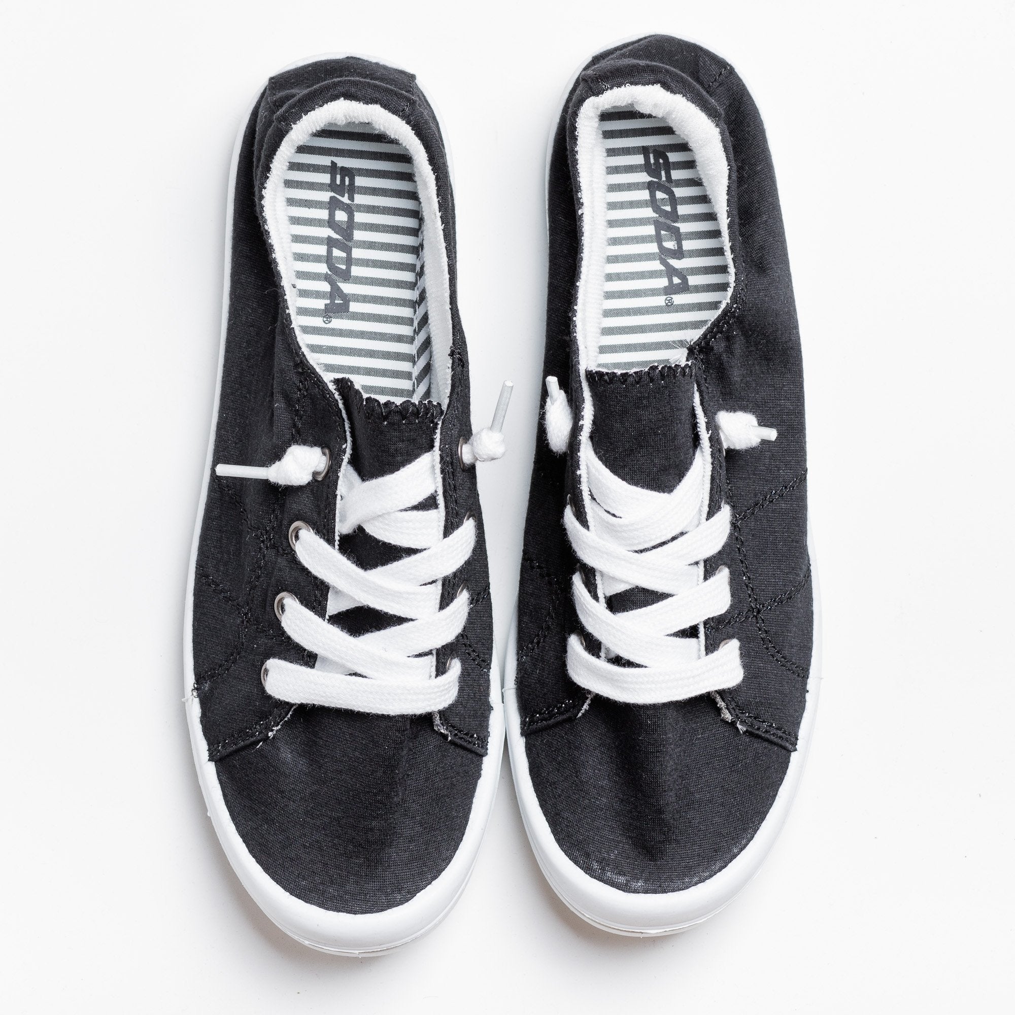 Casual Canvas Fashion Sneakers - Soda 