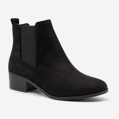 black block heel chelsea boots