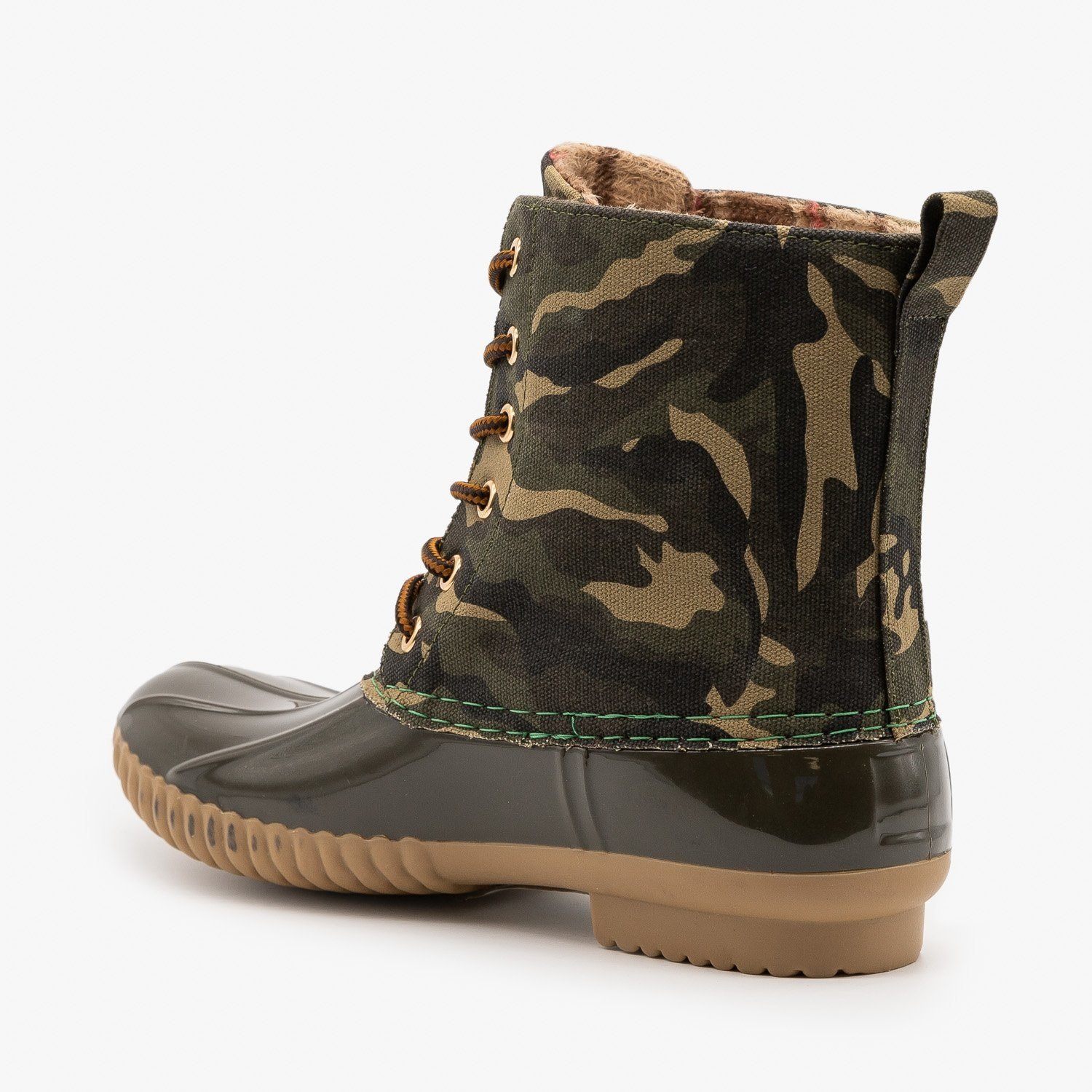 womens camo duck boots