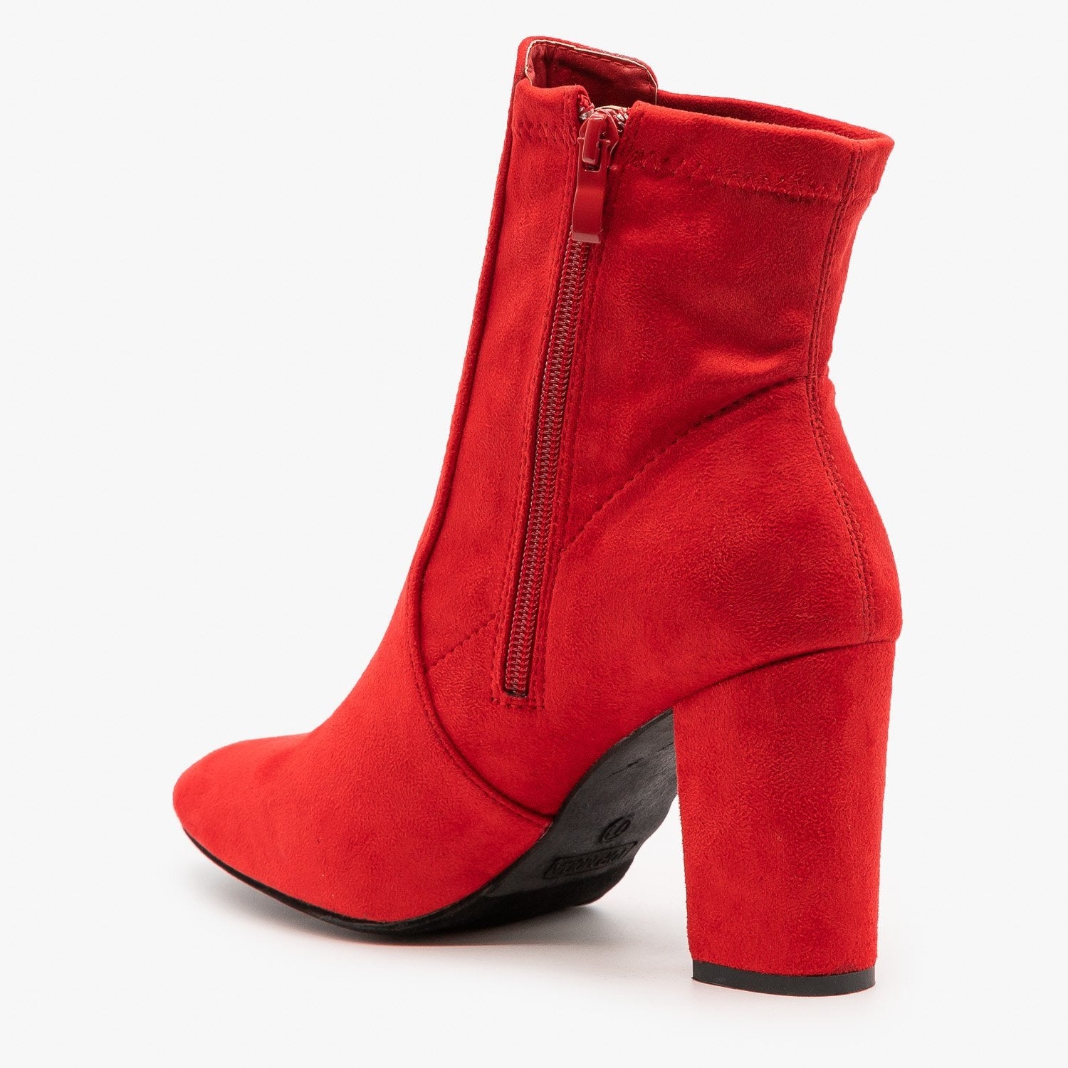 red booties size 1