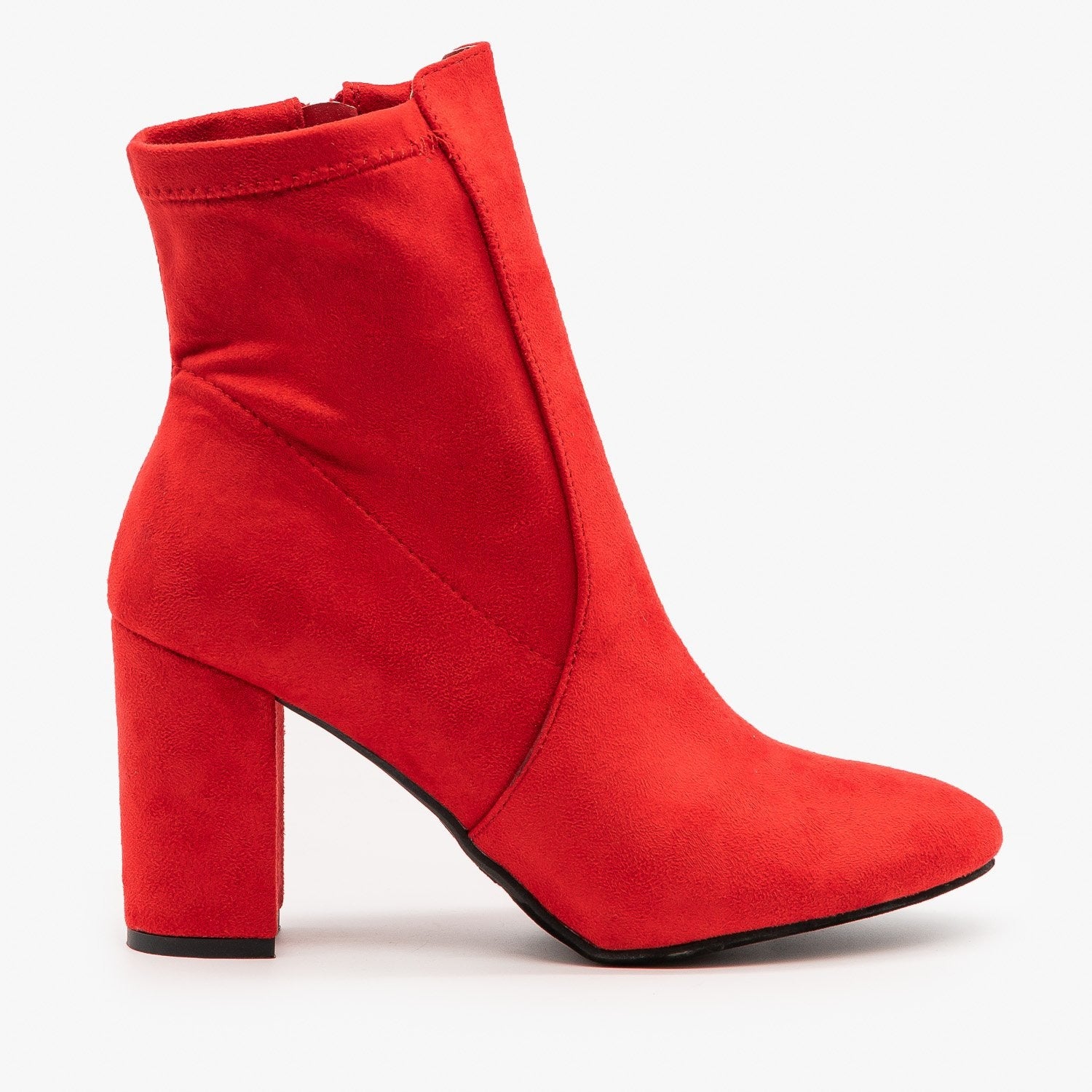 red booties size 1