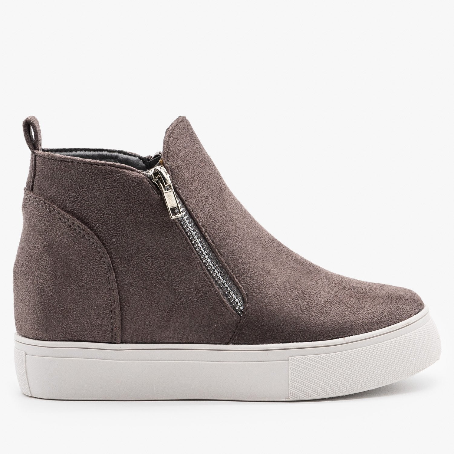 vegan wedge sneakers