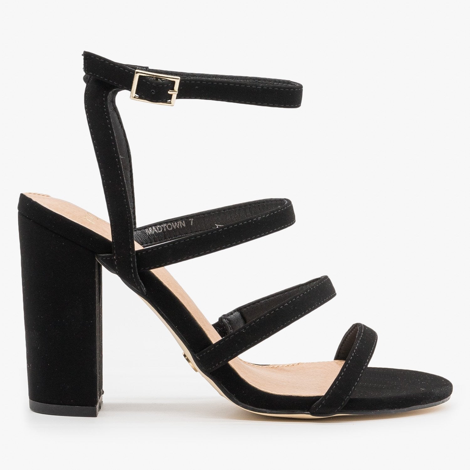 Chunky Heel Strappy Sandals - Novo 