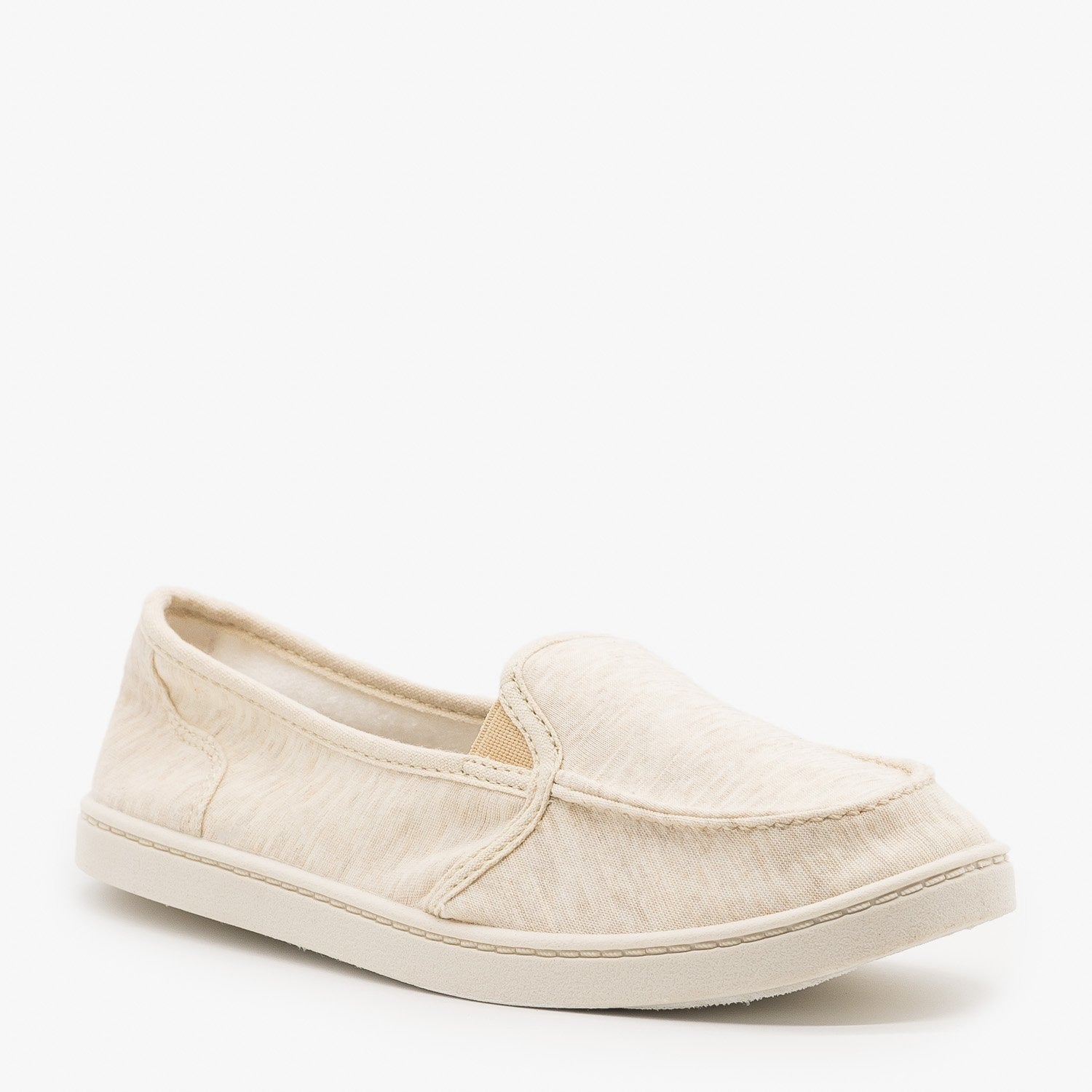 white slip on loafers womens