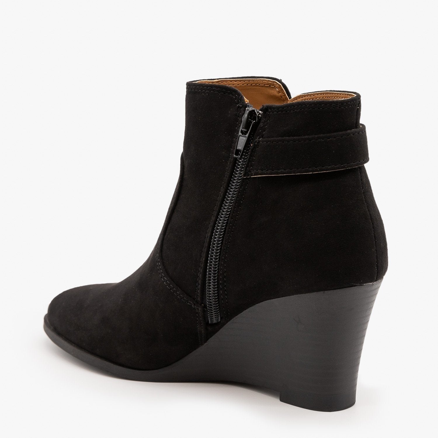 qupid wedge booties