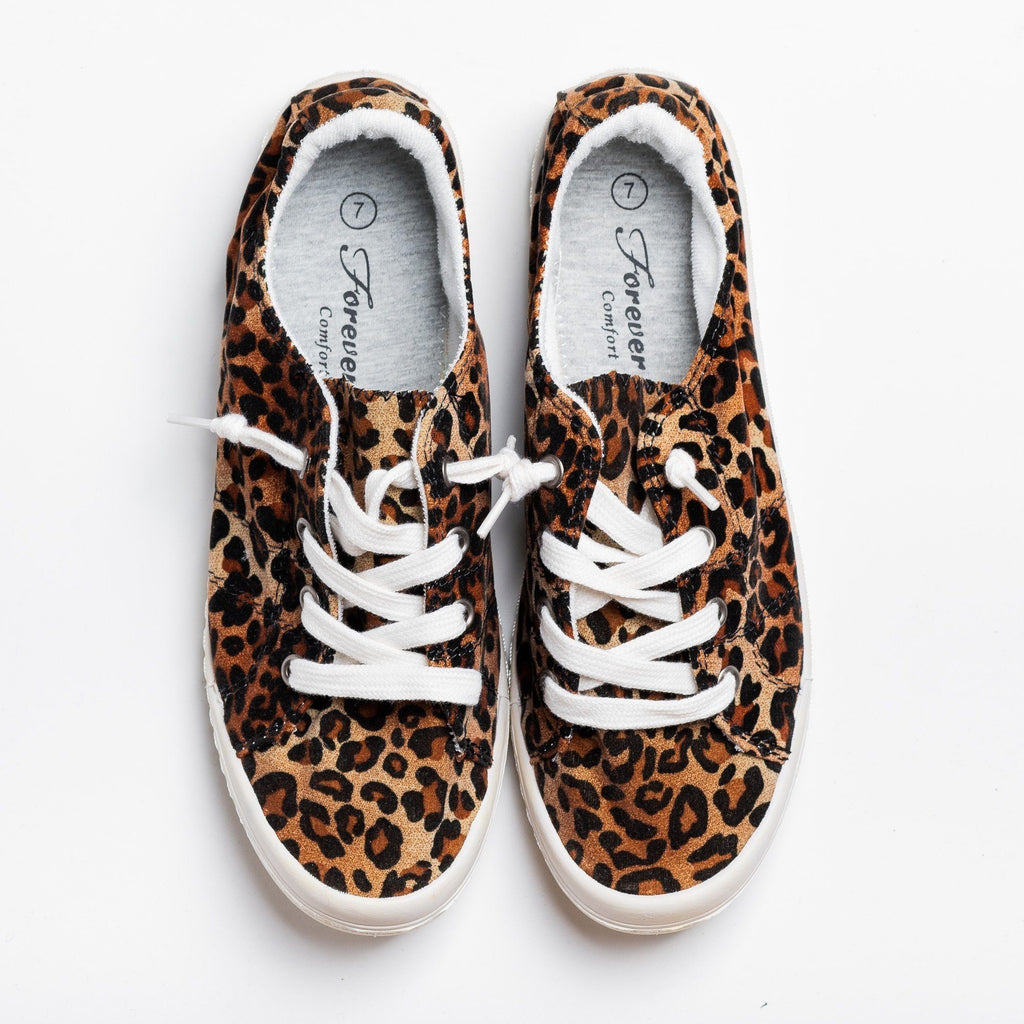 forever leopard sneakers