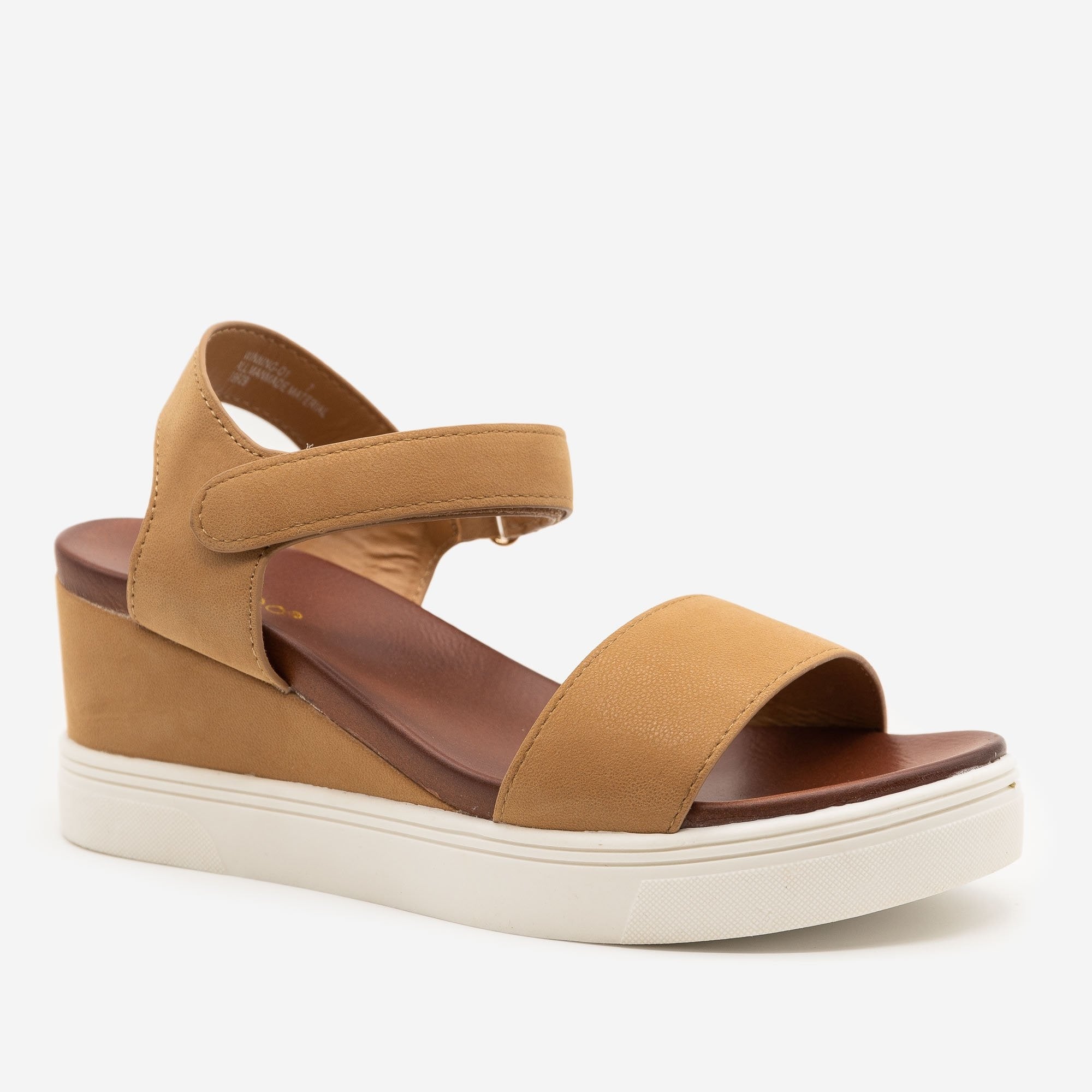 Comfy Velcro Clasp Sandal Wedges 