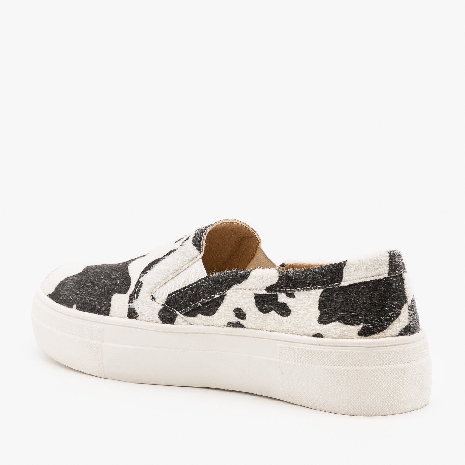 cow print shoes womens