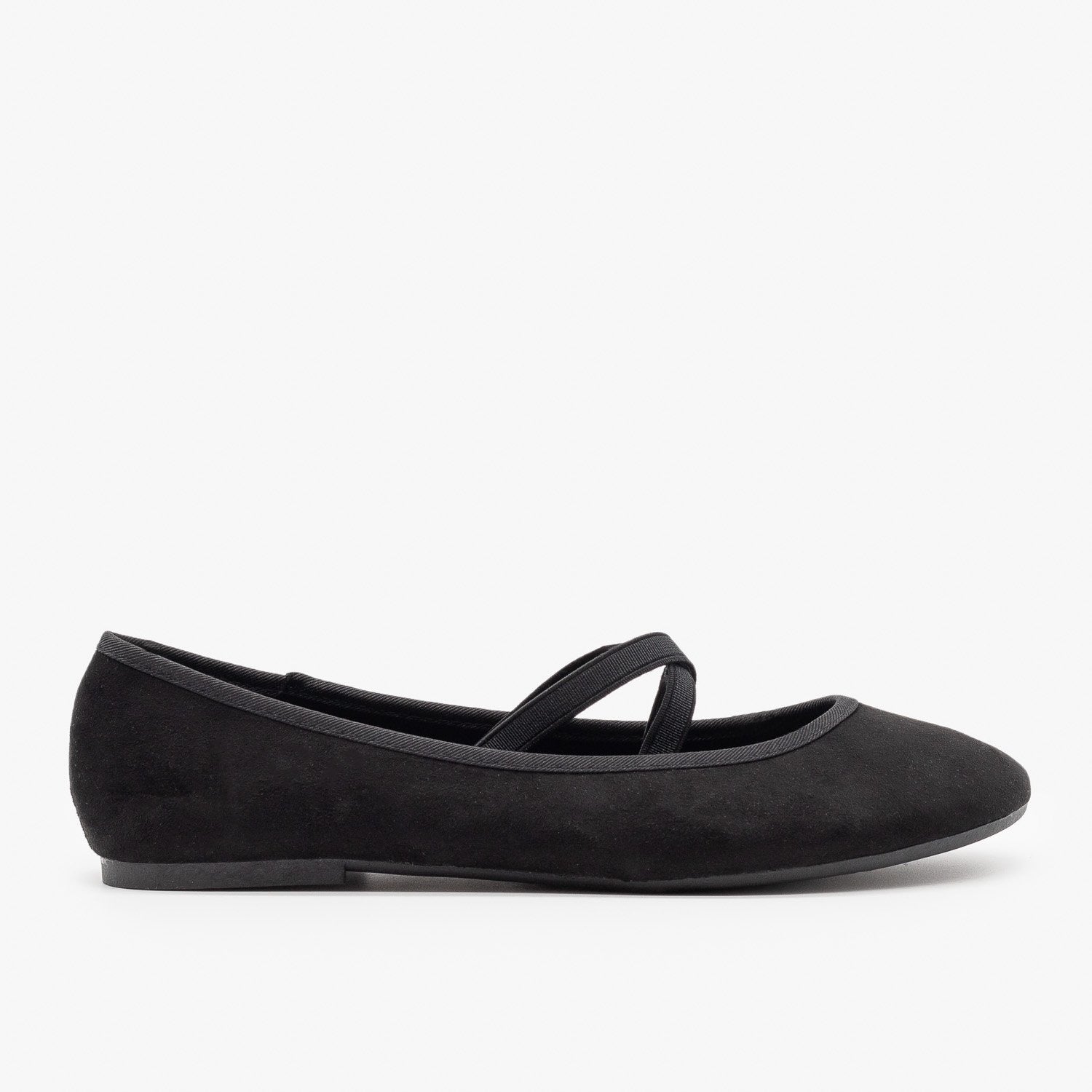 ballet flats with criss cross straps