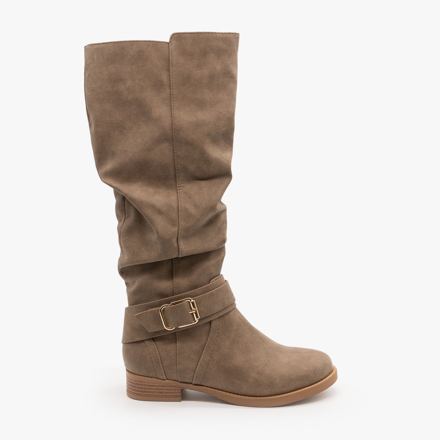 slouchy combat boots