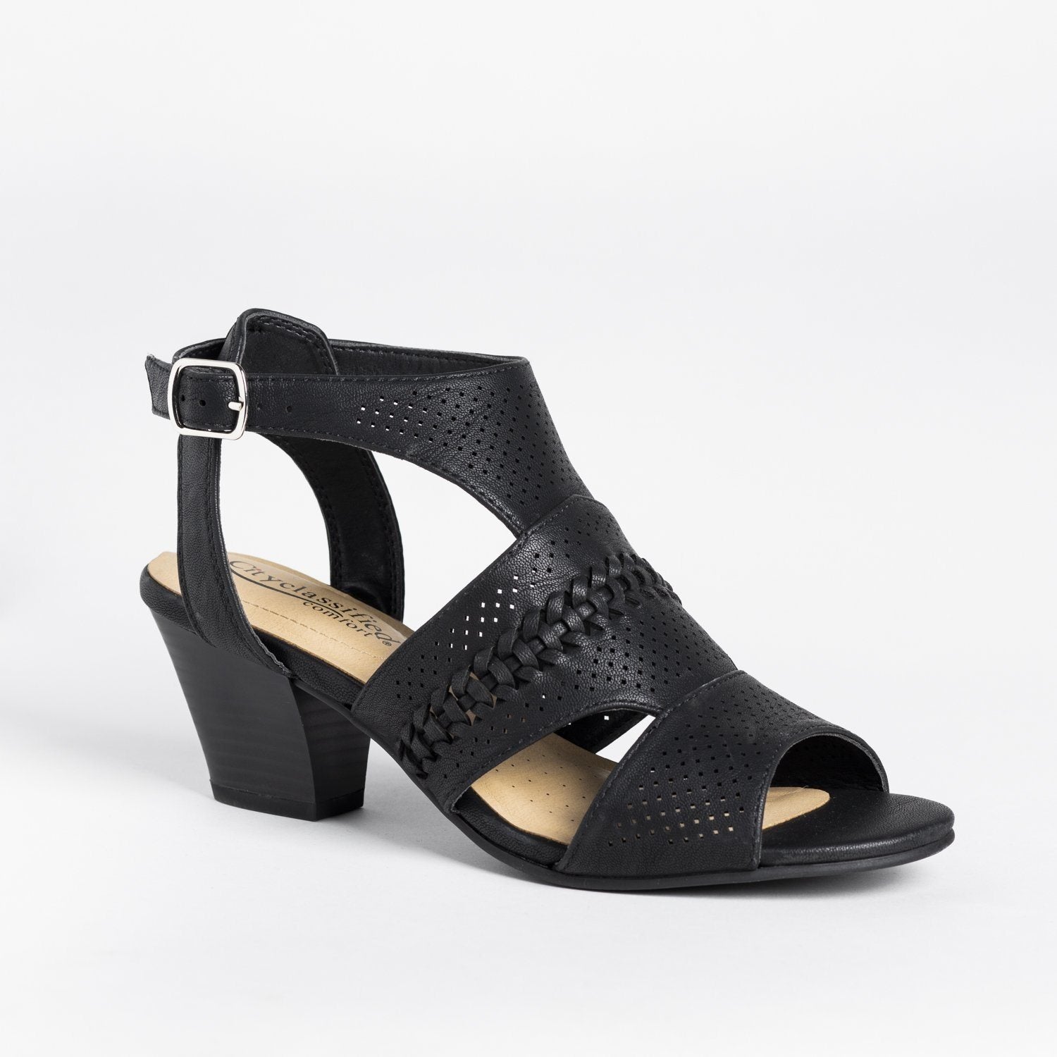 Cutout Open-Toed Fashion Heels - City 