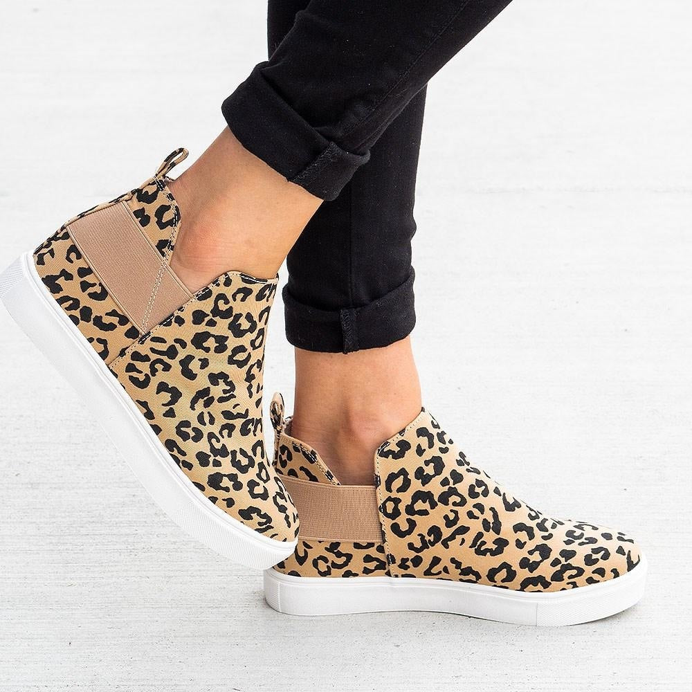 leopard soda shoes