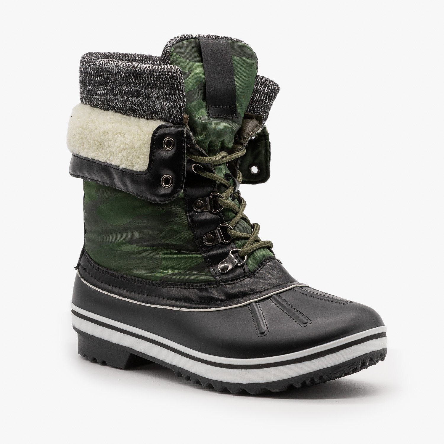 womens camo duck boots