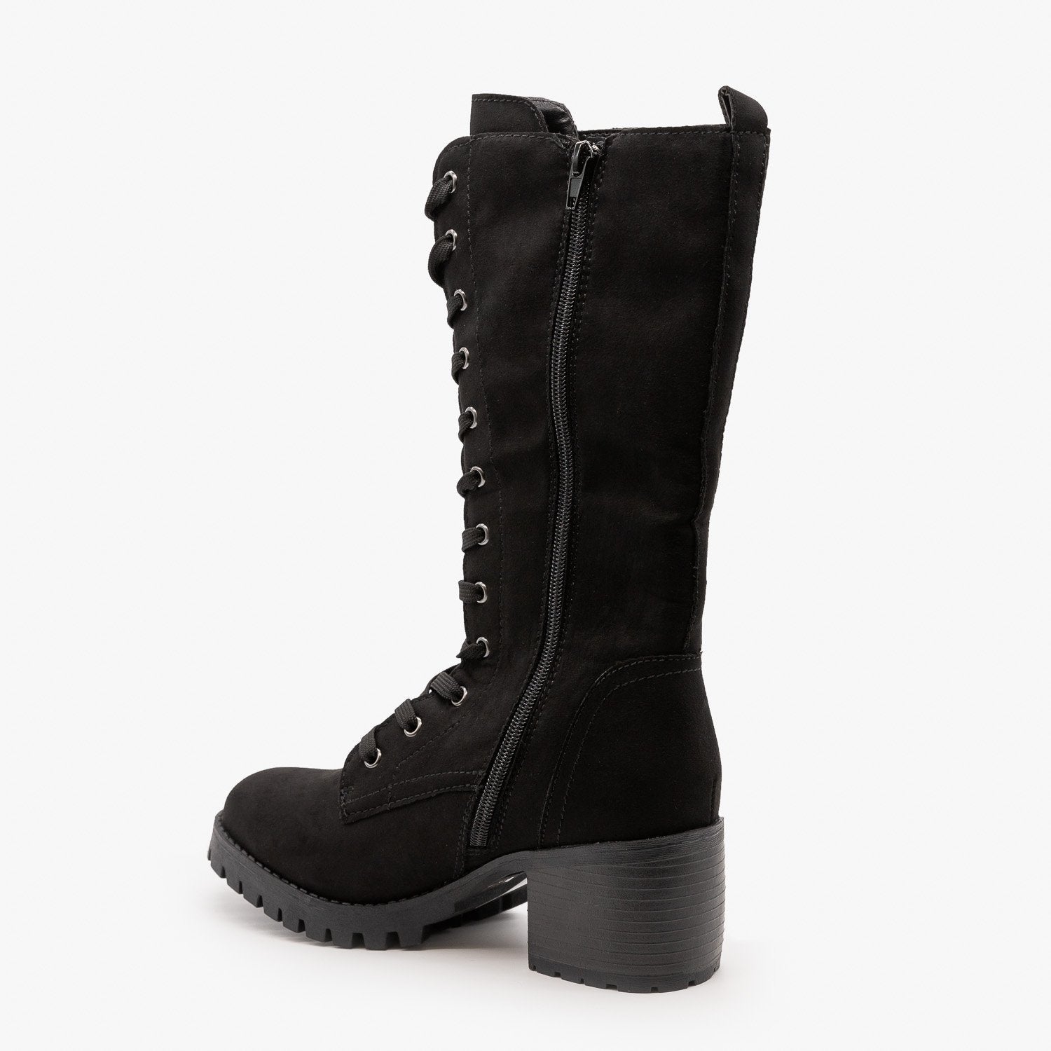 bamboo black boots