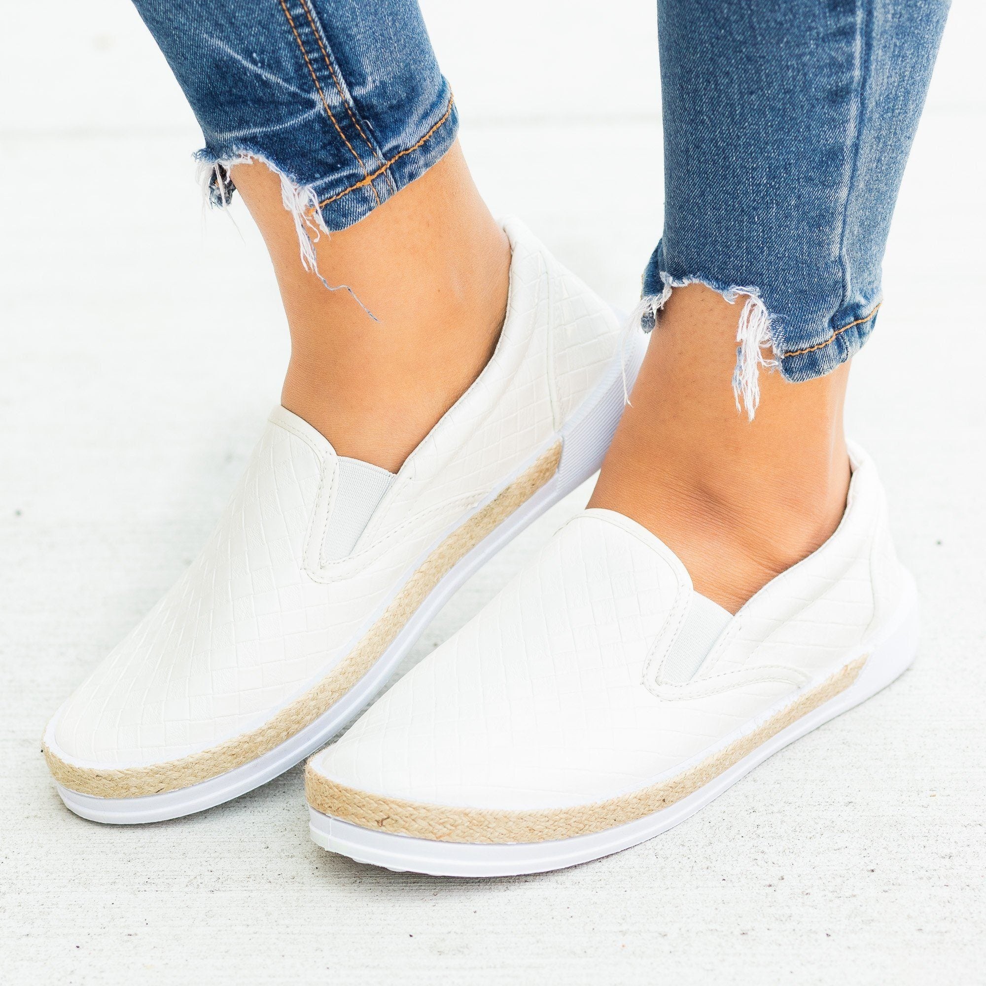 qupid quilted slip on sneakers