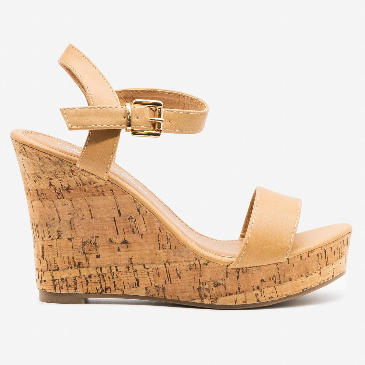 summer cork wedges