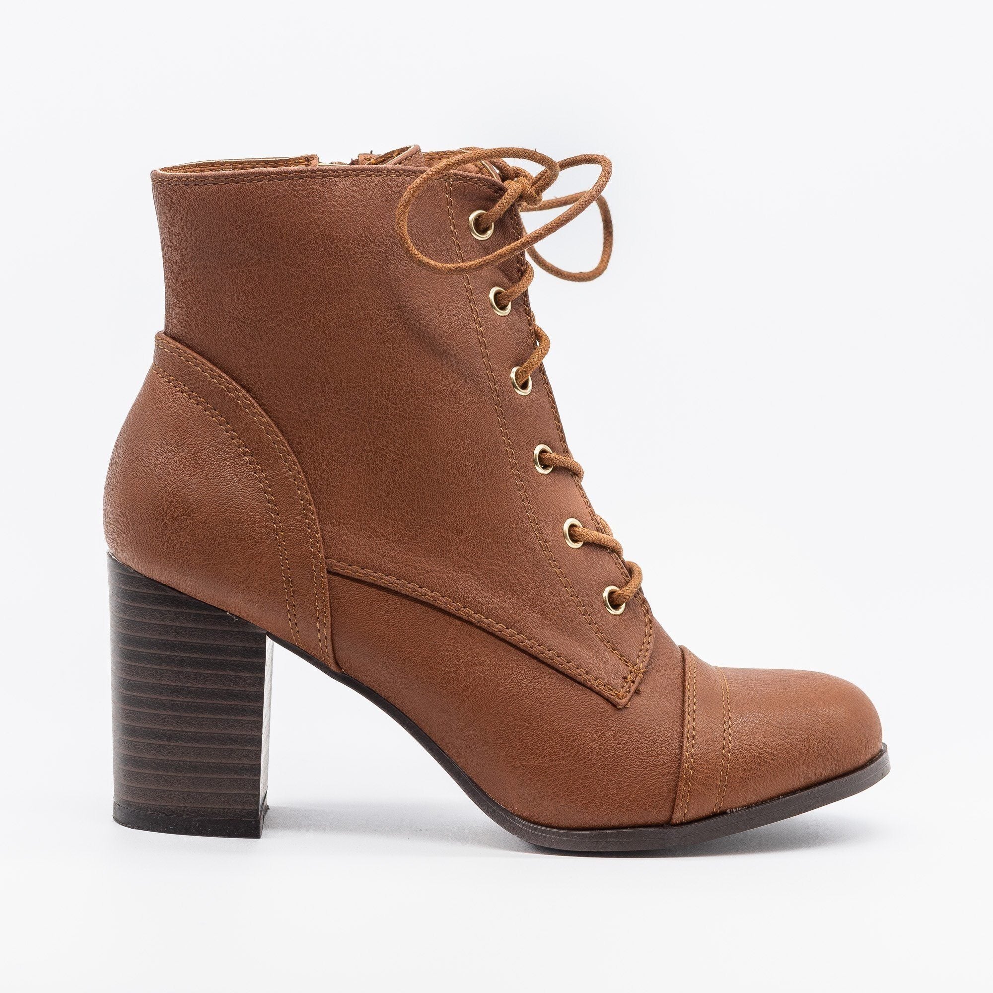 wild diva lace up boots